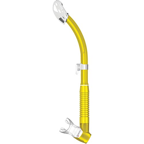 Mares Rebel Dry Snorkel For Snorkeling And Scuba Diving (Yellow) #TOP17