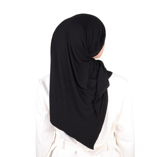 MuLanLegend Handmade Triangle Scarf | Cotton Hijab Shawl | Easy Turban Wraps | Neck Infinity Cover Up4