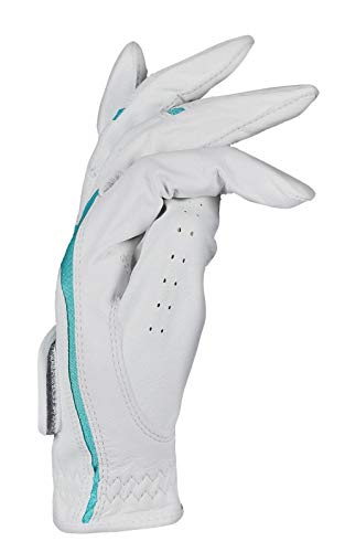 Etonic Golf Ladies Llh Stabilizer F1T Hybrid Glove White Large #TOP2