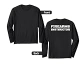 Firearms Instructor Long Sleeve Shirt for Work