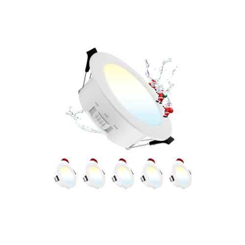 Grebeam Ojo de buey led para techo 7W Blanco