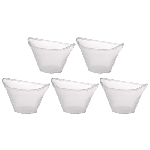 Lot de 5 sacs en tissu à la mode pour le lait de soja et le lait de soja biologique non blanchi réutilisables