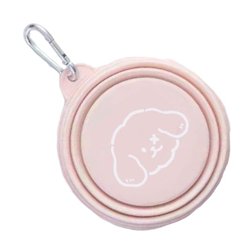 Plegable para Mascotas - Cuenco de Agua de Viaje para Perros, Cuenco portátil de Silicona para Mascotas, Cuenco Plegable para Perros, Cuenco de Comida de Viaje de Silicona, Cuenco para