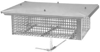 13 x 18 Universal 5/8 Mesh Stainless Steel Chimney Cap
