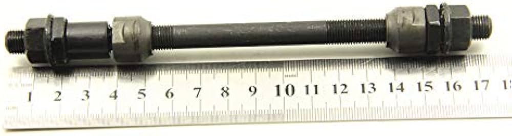 Amazon.com : transformparts Bike Bicycle Rear Axle 3/8 x 170mm