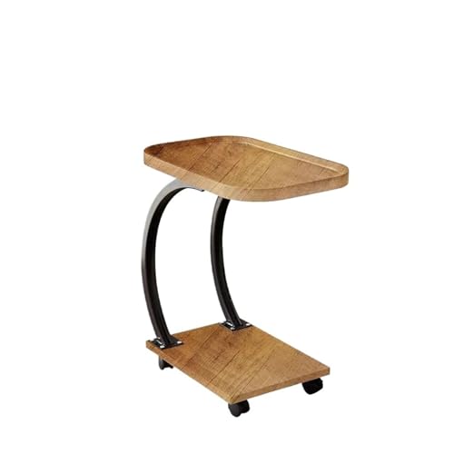WFchenj222-6 Mesa de Centro, Mesa Auxiliar pequeña Mesa de Esquina móvil Sala de Estar Sofá Aparador Balcón Mesa pequeña Mesa de Centro Mesa Auxiliar Mesa Auxiliar(A)