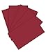 Produktbild folia 6322 - Tonpapier 130 g/m², Tonzeichenpapier in dunkelrot, DIN A3, 50 Bogen, als Grundlage für zahlreiche Bastelarbeiten