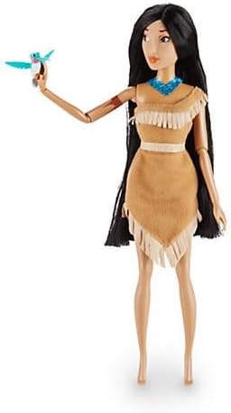 Official Disney Pocahontas 30cm Classic Figure Doll With Flit Bird