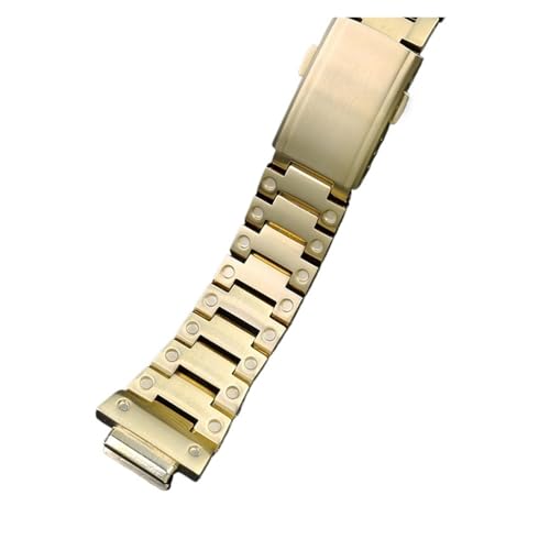 [^C] DW5600 ^P[X+XgbvΉ JVI G-SHOCK DW-5600 GW-M5610 GW-B5600 JX^}CY DIY Zbg vp[c ANZT[(Gold strap,5610mm)