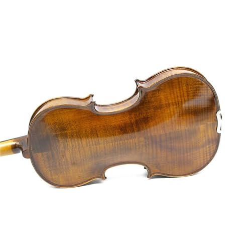 Violon 4/4 peint à la main : résolvez les problèmes d'accordage en ébène - 4