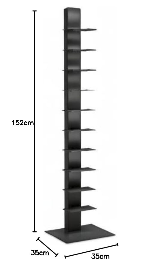 ブックケース Sapiens(サピエンス) H152cm (仕切り10枚) Amazon.co.jp: イタリア 本棚 おしゃれ ブックケース Sapiens