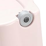 keeeper Piraten-Box, Aufbewahrungsbox mit Rollen und Verschluss, 58 x 37 x 40 cm, Kamil Pure, Pink (Nordic Pink)