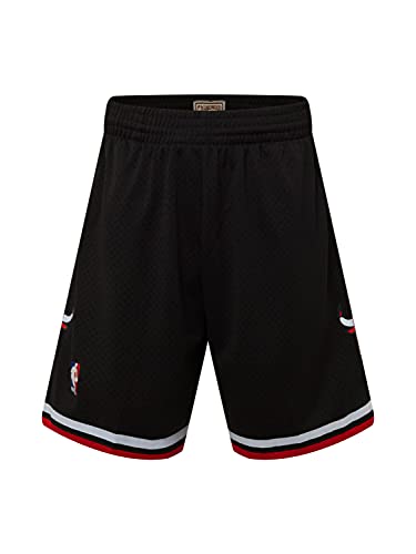 Short NBA Chicago Bulls 1997-98 Noir Swingman Mitchell & Ness en Mesh Premium