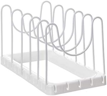 Organizador para Tampas e Frigideiras, Metaltru, Branco