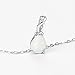Michooyel 925 Sterling Silver Opal Pendant Necklace Teardrop Birthstone Infinity Necklace for Women 18