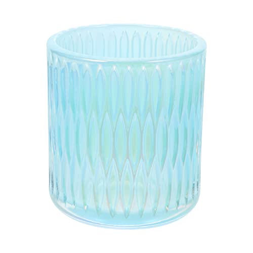 Glass Candle Holder Glass Candlestick Votive Candle Holder Banquet Glass Candleholder Dining Table Candleholder Decorative Candle Cup Hurricane Candle Holder Glass Candle Container