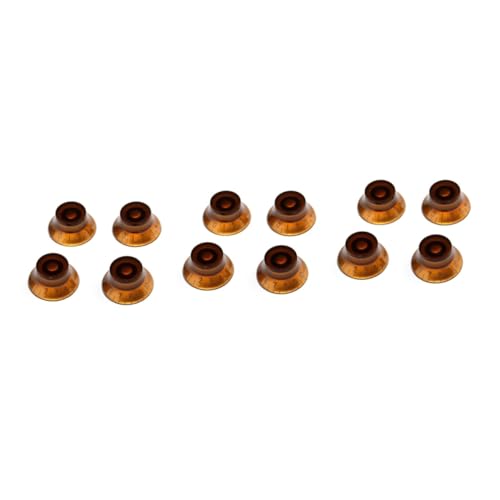 Anneome 12 Pcs Control Amplifier Knobs Electric Guitar Knobs Controller Accessories Guitar Amps Amp for Electric Guitar Bass Guitar Knob Amplifier for Electric Guitar Bass Accessories