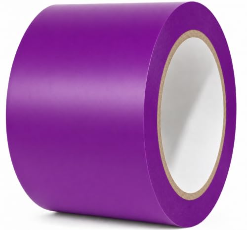 Image of GGR Supplies CVT-536 Purple Vinyl Floor Marking Tape, 3 x 36 Yards
