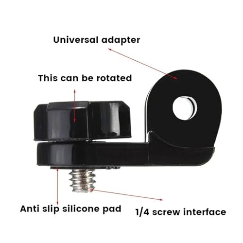 Adaptador de tornillo de 1/4 convertidor de rosca para GoPro H 3