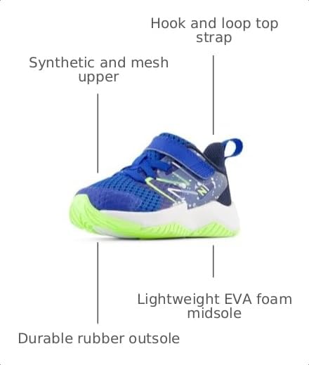 Image of New Balance Kids' Rave Run V2 Hook and Loop