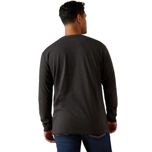 Image of ARIAT Men's Rebar Cotton Strong Logo Short Sleeve T-Shirt
