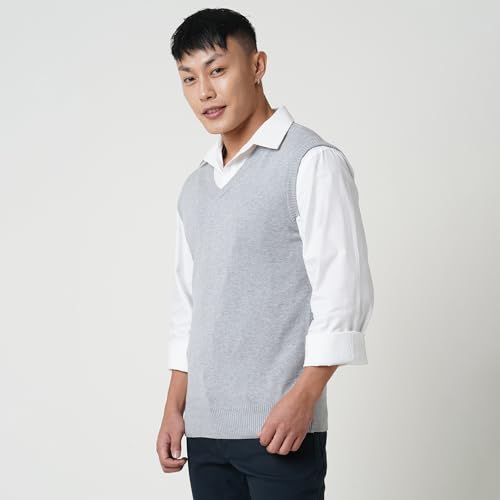 Image of Globus Men Sweater Vest (GS569219 White S)