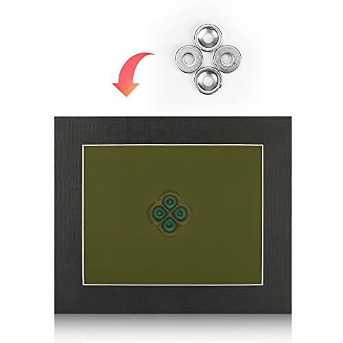 Magnetic Flux Viewing Film 6"x4", Magnetic Field Display, Magnet Pattern Detector, Scientific Project Teaching, Reusable and Automatic Recovery - Brownish Yellow