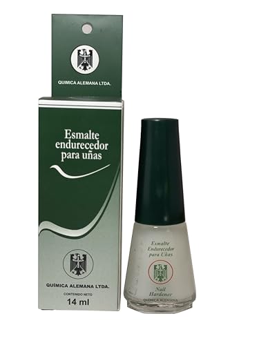 Recopilación de Productos químicos disponible en línea. 39 QUIMICA ALEMANA - Esmalte Endurecedor para Uñas 14 ml - Fortalece, Repara y Protege desde su Primer Uso - Producto Colombiano Importado Legalmente a México