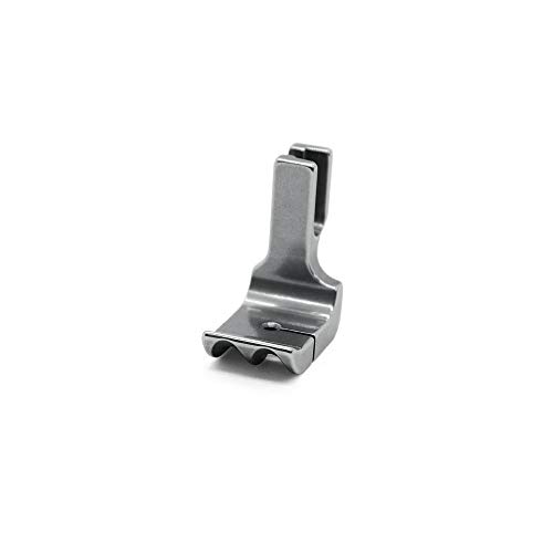 Pie para máquina de coser industrial doble piping 1/4" miniatura 3