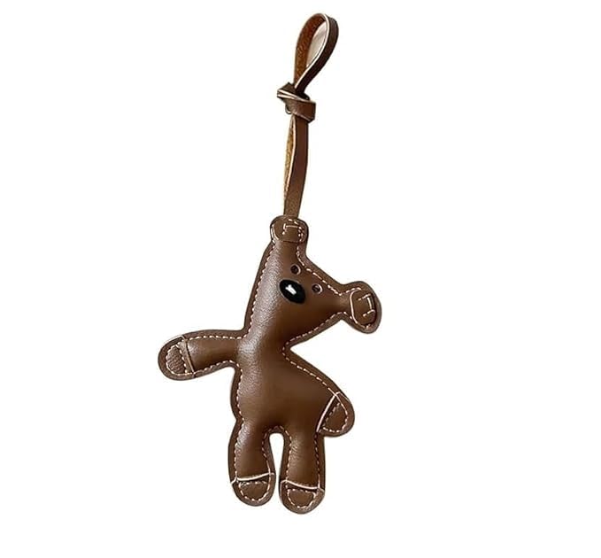 Image of Mini Backpack Keychain for Women & Girls | Cute PU Leather Purse Charm Keyring with Wrist Strap & Metal Hook | Fashion Bag for Handbags, Backpacks, Car Keys & Accessories