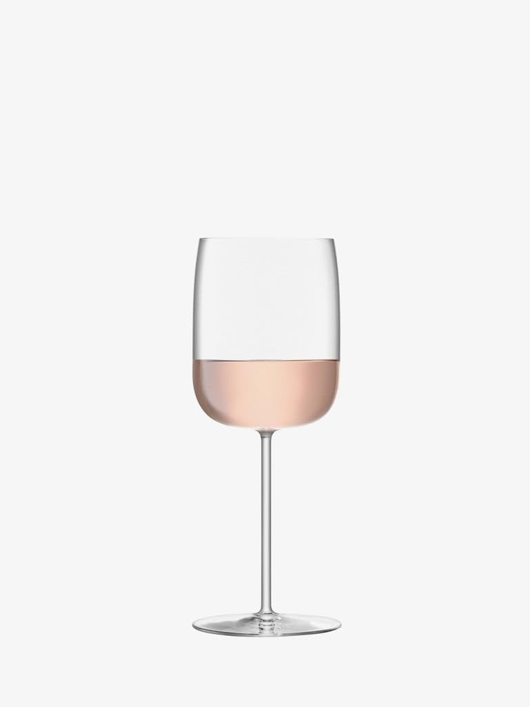 LSA International Borough BG12 Copa de vino, 380 ml, 4 unidades, transparente