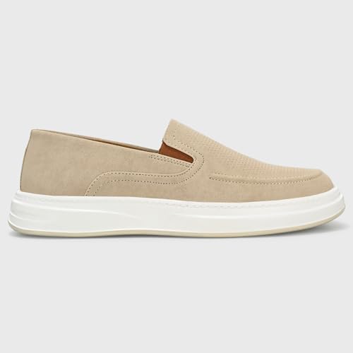 Image of Centrino Driver Loafers for Man | Casual Shoes for Men Stylish | Slip-On Lightweight Moccasins | Cushioned Insole | Comfortable Walking Loafer Shoes for Men | Hand-Stitched | Mens Shoes (9571)