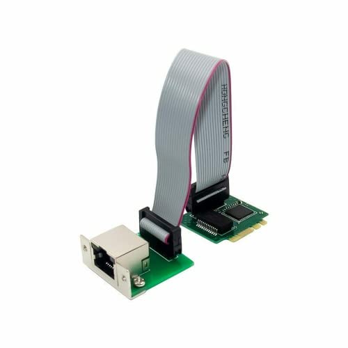 Tarjeta de red RJ45 Gigabit Ethernet M.2 llave E controlador Intel I210 LAN