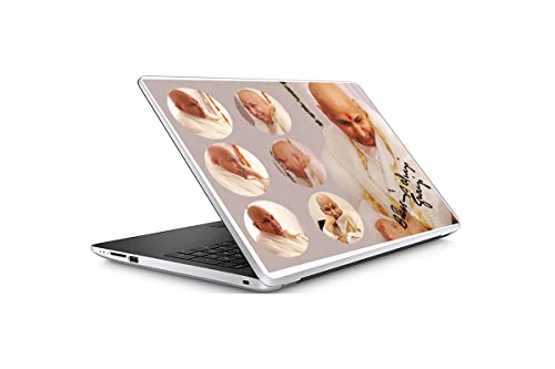 Image of GADGETS WRAP Universal 15inch x 10inch Printed Vinyl Top Only Skin Sticker Decal for 15.6inch Screen Size Laptops - Guruji Blessings