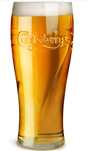 Carlsberg Wave - Vaso de pinta (568 ml, 0,5 l), marca CE