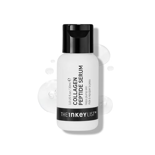 The INKEY List Collagen Peptide Serum, Face Serum to Plump and Firm Skin, Reduce Fine Lines and Wrinkles, 1.01 fl oz