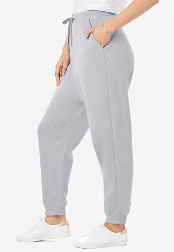 Woman Within Plus Size Tall Womens Plus-Size Better-Fleece Pull-On Jogger Sweatpants3