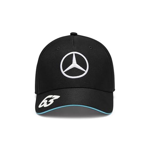 Mercedes AMG Petronas Gorra F1 2024 George Russell - Negro - Talla única