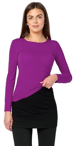 Merry Style Venda Vientre de Extensión para Camiseta Minifalda Ropa Verano Mujer MS10-202 (Negro, M)