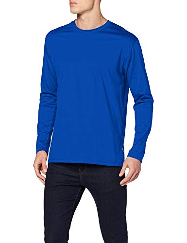 Preisvergleich Produktbild Trigema Herren 636501 Langarmshirt, royal, 5XL