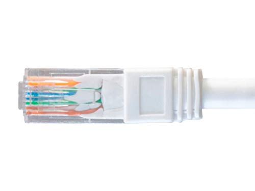Monoprice 136230 Cat6 Outdoor Rated Ethernet Patch Cable - 50' - White | Snagless RJ45, Stranded, 550MHz, UTP, Pure Bare Copper Wire, 24AWG by Monoprice - Image 4