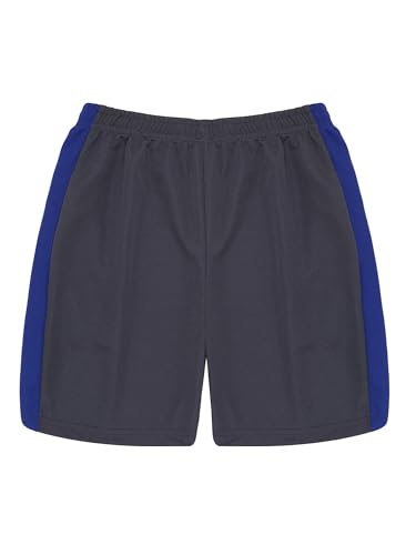 Image of Pack 2 Polyester Sports Shorts for Boys & Girls with Zipper Pockets