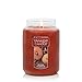 Yankee Candle Spiced Pumpkin Scented, Classic 22oz Large Jar Single Wick, Over 110 Hours of Burn Time, Perfect Accent for Fall Decor & Gifting