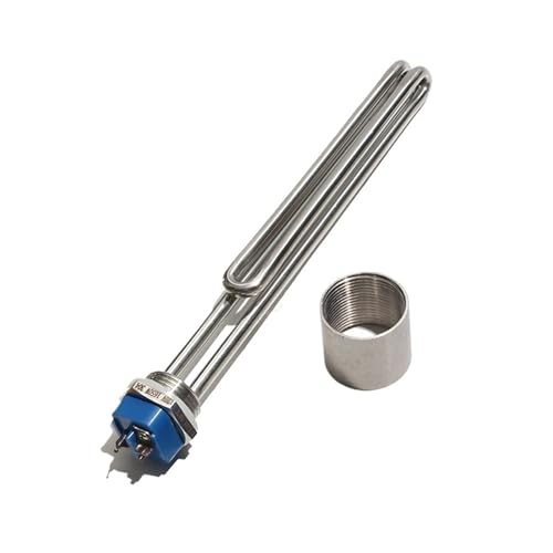 120V 240V �X�e�����X�|�q�[�^�[��R G1�C���`�˂��Ȃ��`���[�u���M�v�f 1KW 2KW 3KW(With Internal Nut,120V,1KW 180mmL 304SS)