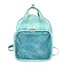 TENDYCOCO Sac à dos transparent Ita Bag pour école en PVC pour femmes et filles - Vert - Vert,