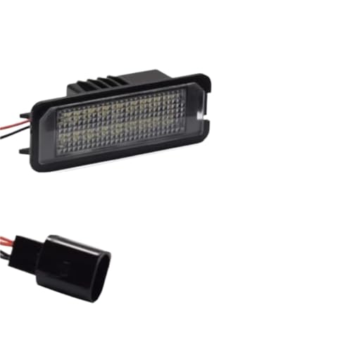 Lámpara LED de matrícula para VW Scirocco con tecnología Canbus anti-error integrada 3