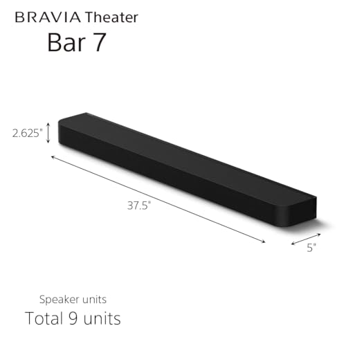 Image of Sony BRAVIA 7 75-Inch 4K Mini LED QLED Smart TV (K-75XR70) with BRAVIA Theater Bar 7 9-Speaker Soundbar (HT-A7100) Bundle