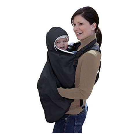 Jolly Jumper Snuggle Cover for Soft Baby Carriers, Black Cover