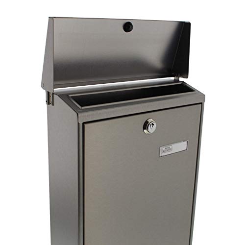 Burg-Wächter 39670 Oslo 3767 Ni Brievenbus Brievenbus. Roestvrij Staal - Afbeelding 4