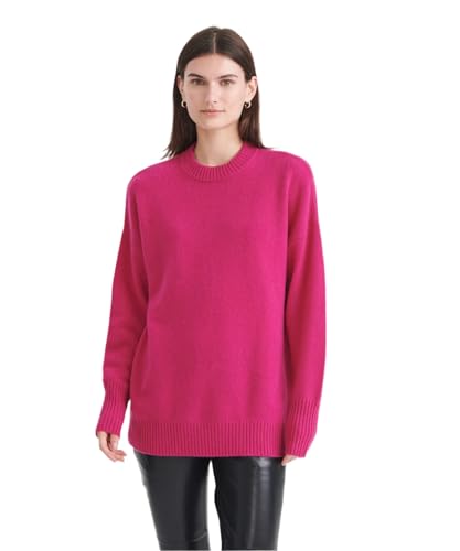 Image of NAADAM Womens Luxe Cashmere Oversized Crewneck Sweater